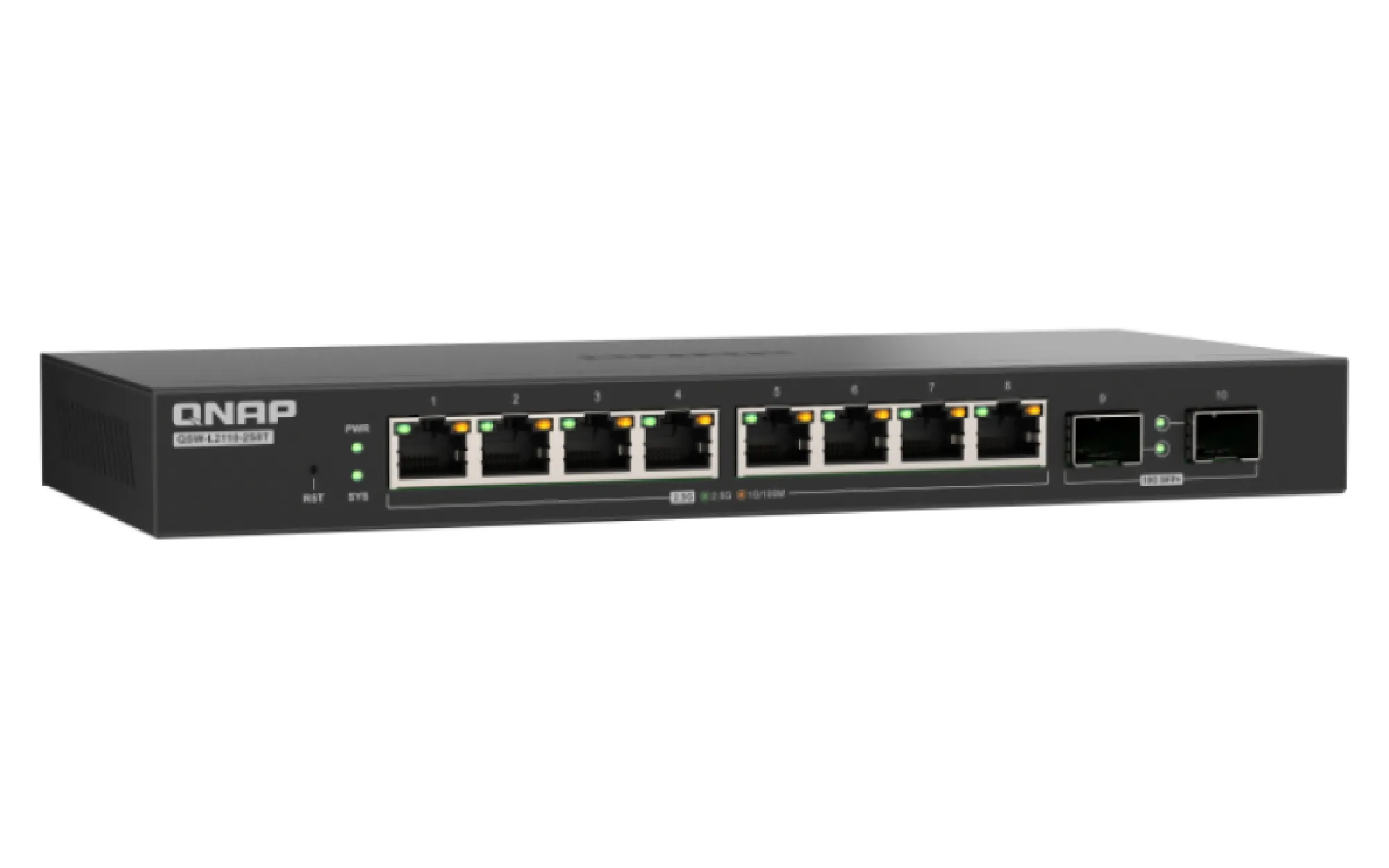 QNAP QSW 10-port  - Hallittu kytkin