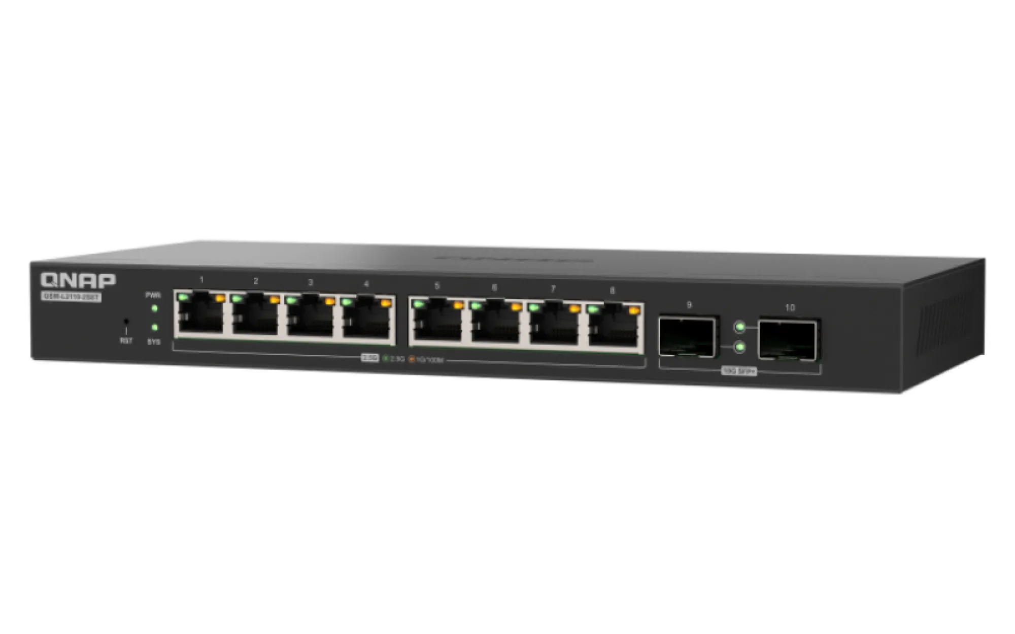 QNAP QSW 10-port  - Hallittu kytkin