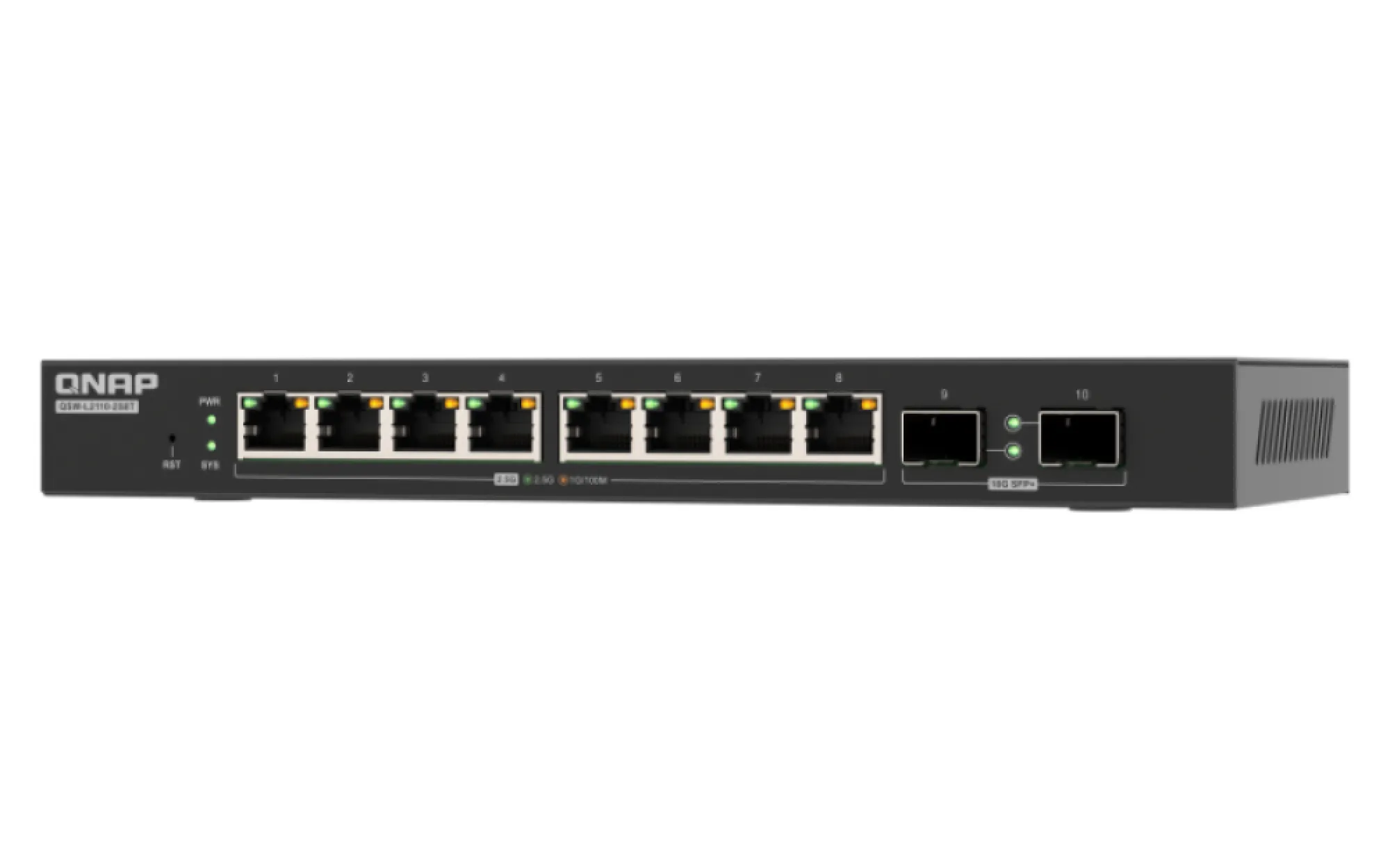 QNAP QSW 10-port  - Hallittu kytkin