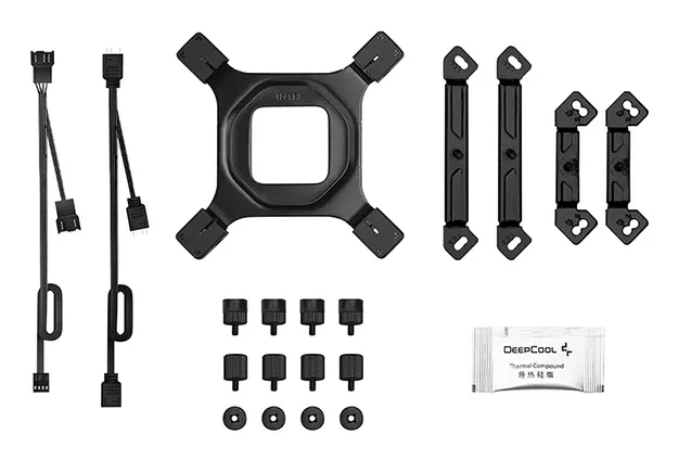 DeepCool AG620 ARGB V2 - CPU cooler, Black