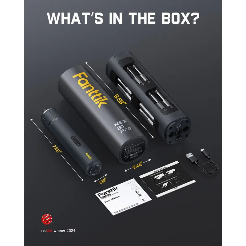 Fanttik S1 Pro Cordless Electric Screwdriver Set