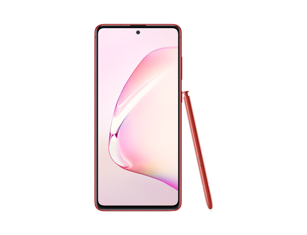 Samsung Galaxy Note10 Lite 128 Gt/6 Gt -Android-puhelin, Punainen