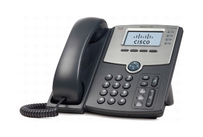 Cisco Small Business SPA 504G - VoIP -puhelin - SIP, SIP v2, SPCP - multiline - hopea, tummanharmaa malleihin Small Business Pro Unified Communications 320 with