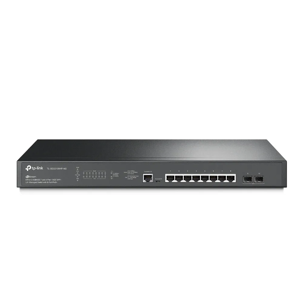 TP-Link JetStream 8-Port 2.5GBASE-T and 2-Port 10GE SFP+ L2+