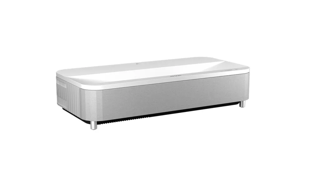 Epson EH-LS800W Ultra Short Throw Android TV 3LCD 4K PRO-UHD 4000 ANSI lm Laser Projector, White