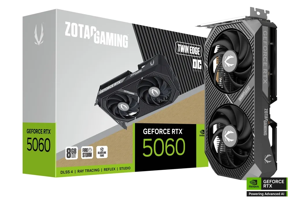 Zotac GeForce RTX 5060 Twin Edge OC 8GB - graphics card