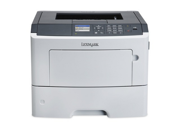 Lexmark MS610dn - mustavalkoinen - (duplex) - laser - Legal, A4 - 1200 dpi x 1200 dpi - jopa 47 sivua/min - kapasiteetti: 650 arkkia - USB, 1000Base-T, U