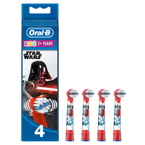 Oral-B Star Wars Kids -vaihtoharja, 4 kpl