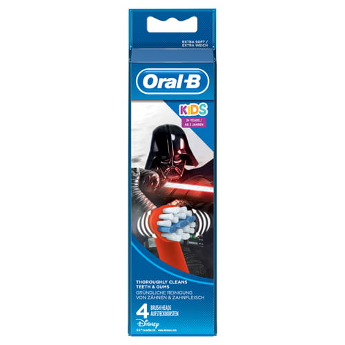 Oral-B Star Wars Kids -vaihtoharja, 4 kpl
