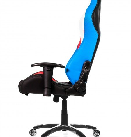 AKRacing Premium Style V2 Pelituoli - Musta Sininen Punainen Valkoinen