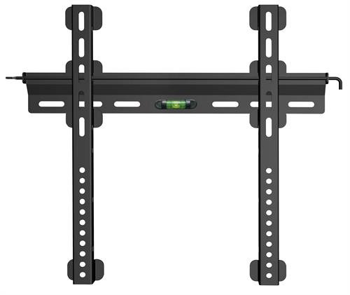 DELTACO n&auml;yt&ouml;n/television sein&auml;kiinnike, 55kg VESA 400x400 musta