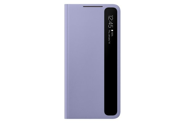 Samsung Smart Clear View, Galaxy S21 Plus - fodral, Violett