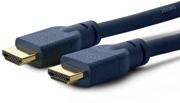 MicroConnect Premium HDMI &ndash; HDMI 2.0 -kaapeli, 0,5m, Musta