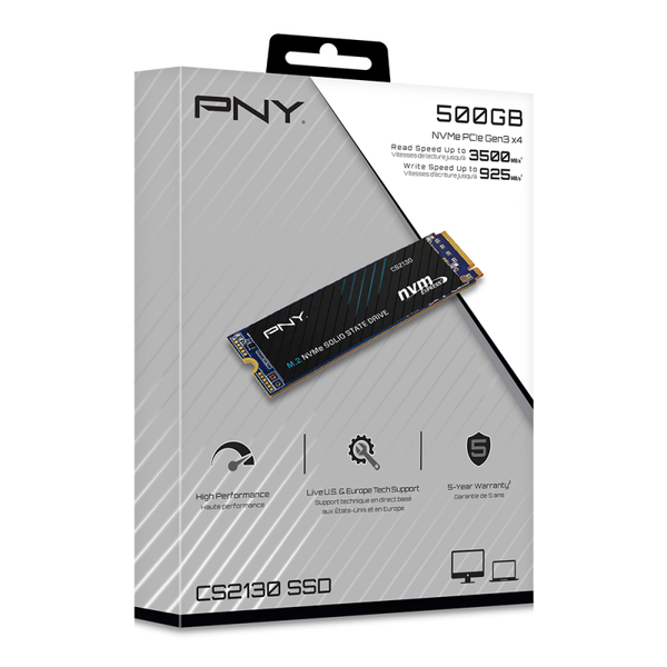 PNY CS2130 M.2 NVMe SSD 500GB