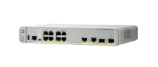 Cisco Catalyst 3560CX-8PT-S - Kytkin - Hallinnoitu - 10 x 10/100/1000 (PoE+) - ty&ouml;p&ouml;yt&auml;, r&auml;kkiin asennettava, DIN-rail asennettava, sein&auml;&auml;n asennettava - PoE+ (