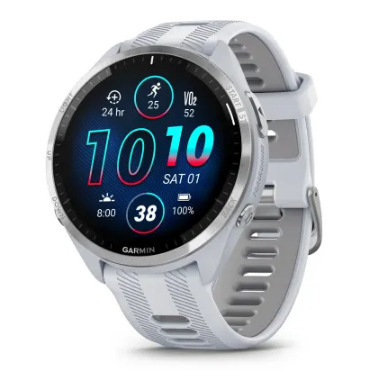 Garmin Forerunner 965 -urheilukello, valkoinen