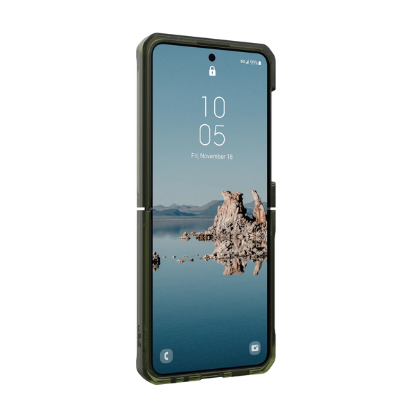 UAG Plyo Pro, Galaxy Z Flip5 - Case, Olive/Space Grey