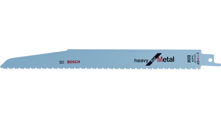 Bosch heavy for Metal S 1120 CF Savklinge Vekselsav