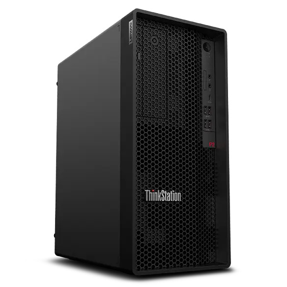 Lenovo ThinkStation P2 Tower Gen 2 Intel Core Ultra 5 245K, 16GB, 512GB, Win 11 Pro Workstation, Tower, Black