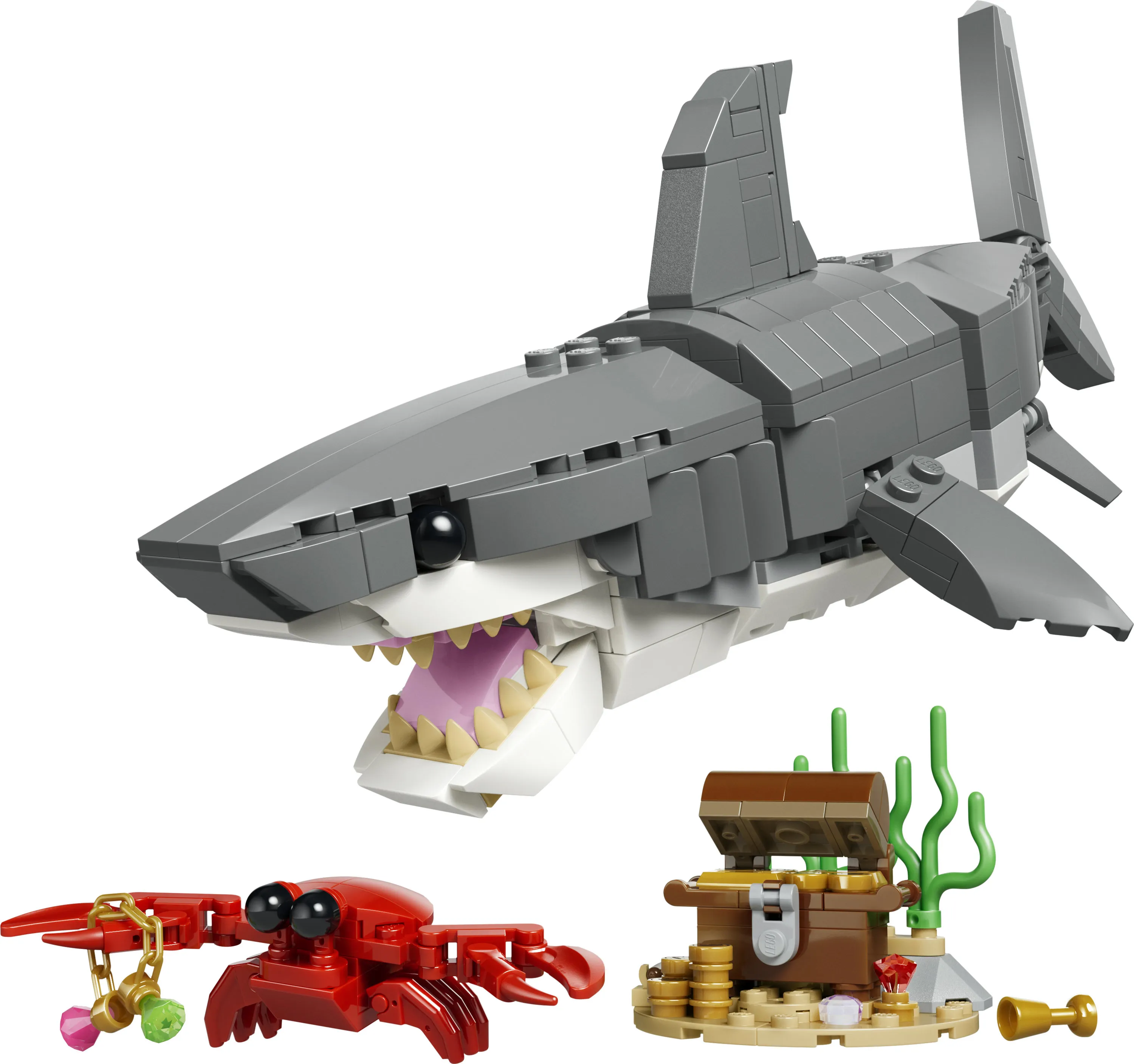 LEGO Creator Fierce Shark and Treasure Chest 31381