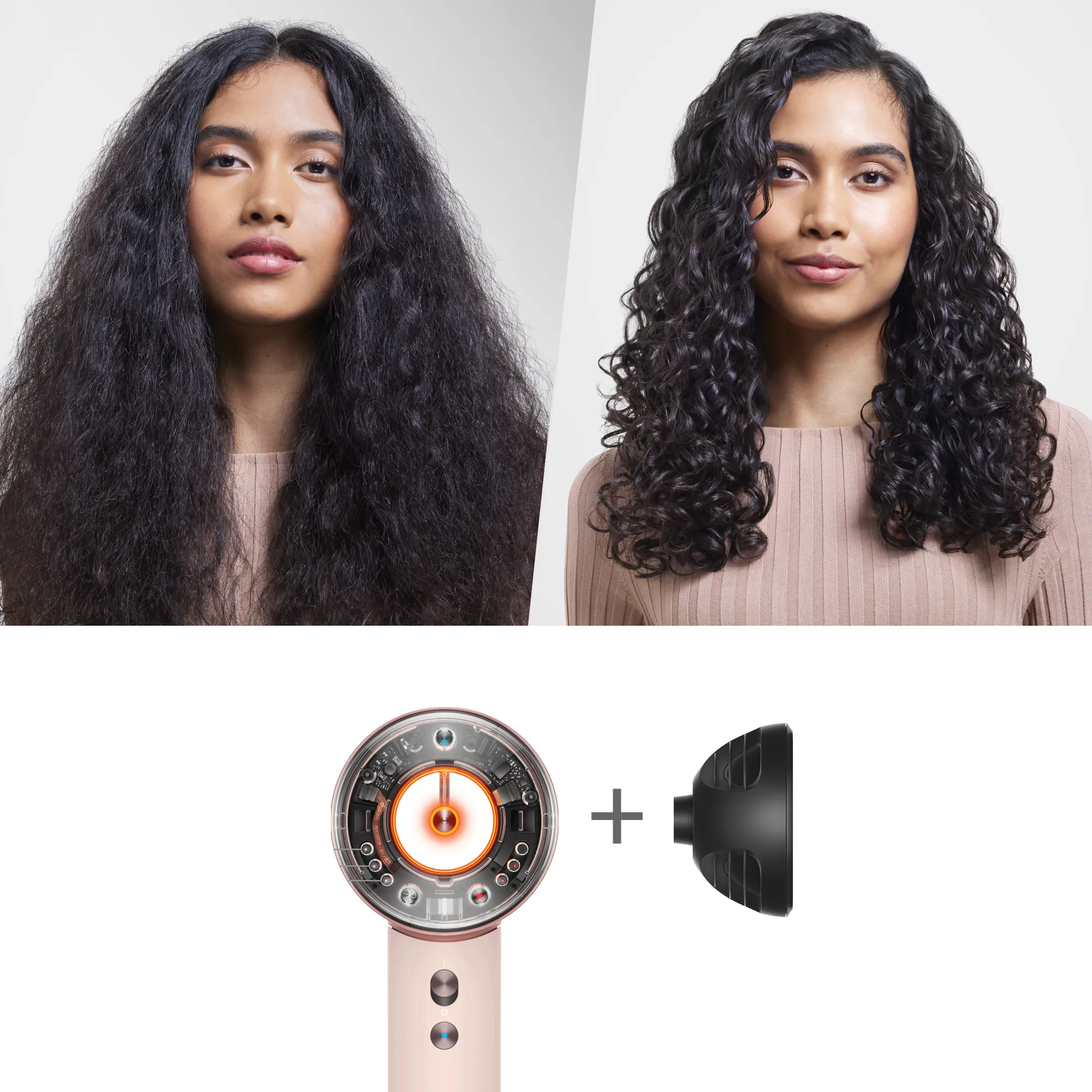 Dyson Supersonic Nural -hiustenkuivaaja, Vaaleanpunainen