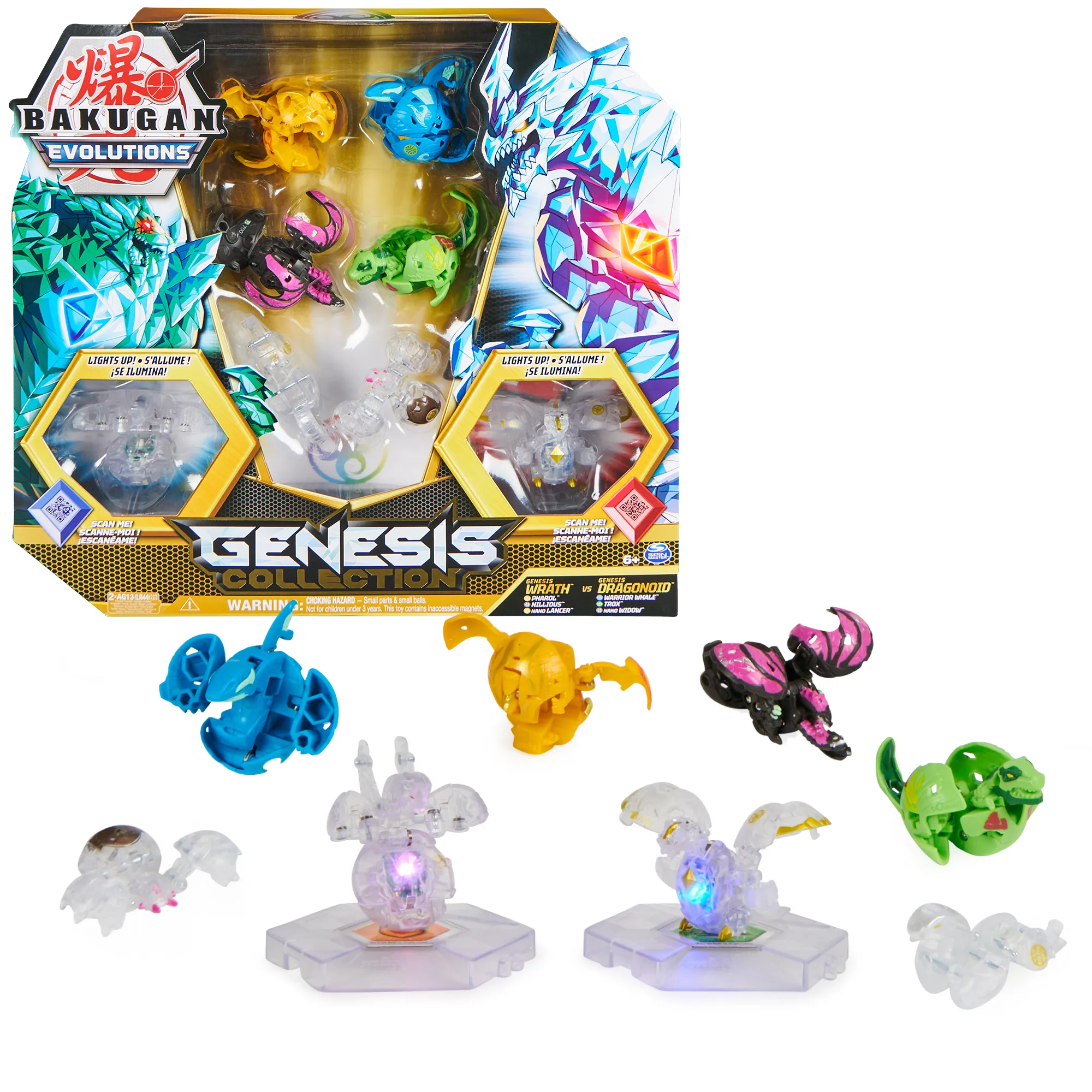 Spin Master Bakugan Genesis Collection 8 Skill Game