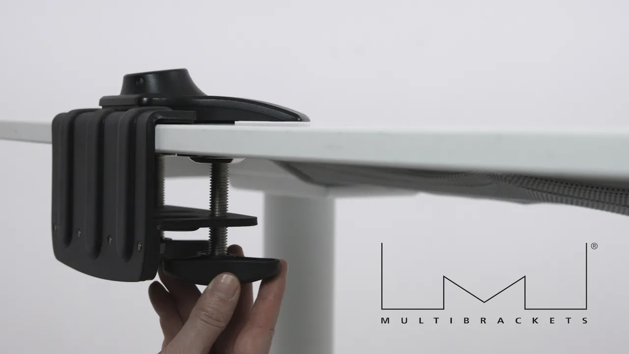Multibrackets Desktopmount Triple Arm Desk Clamp