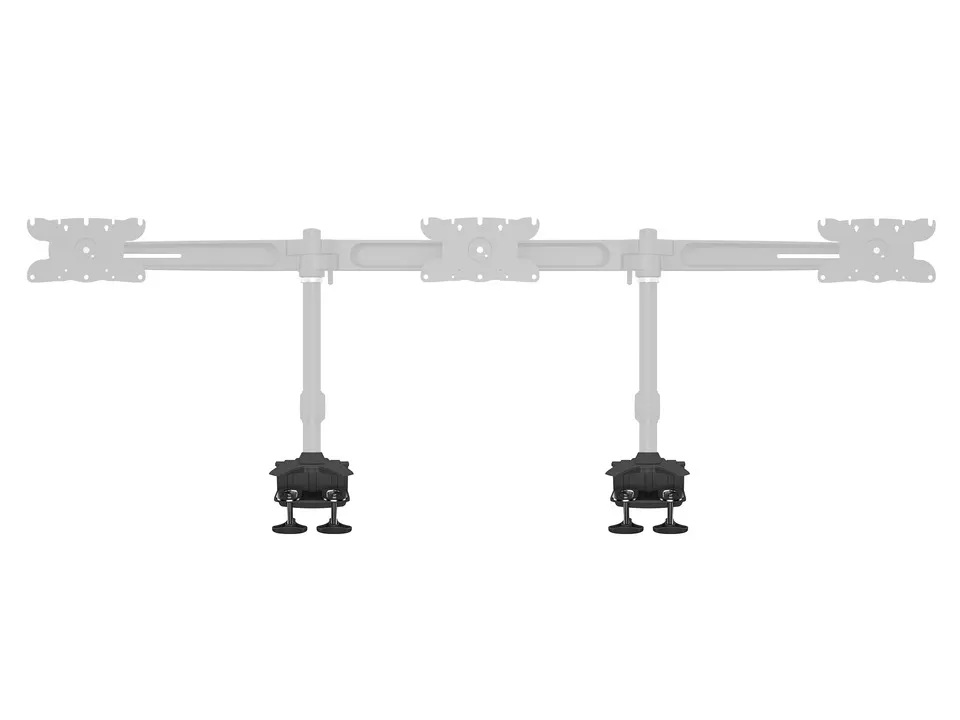 Multibrackets Desktopmount Triple Arm Desk Clamp