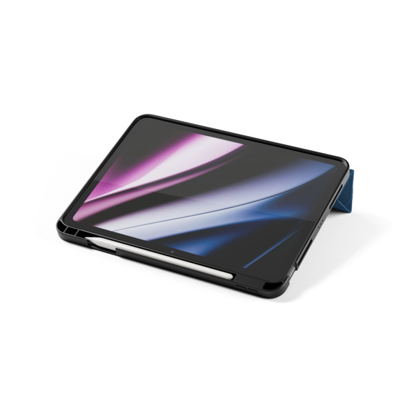 Epico SolidWoven Flip Case | iPad 10,9" (A14)/11" (A16) | Blue | Integrated Stand  &amp;  Apple Pencil Storage