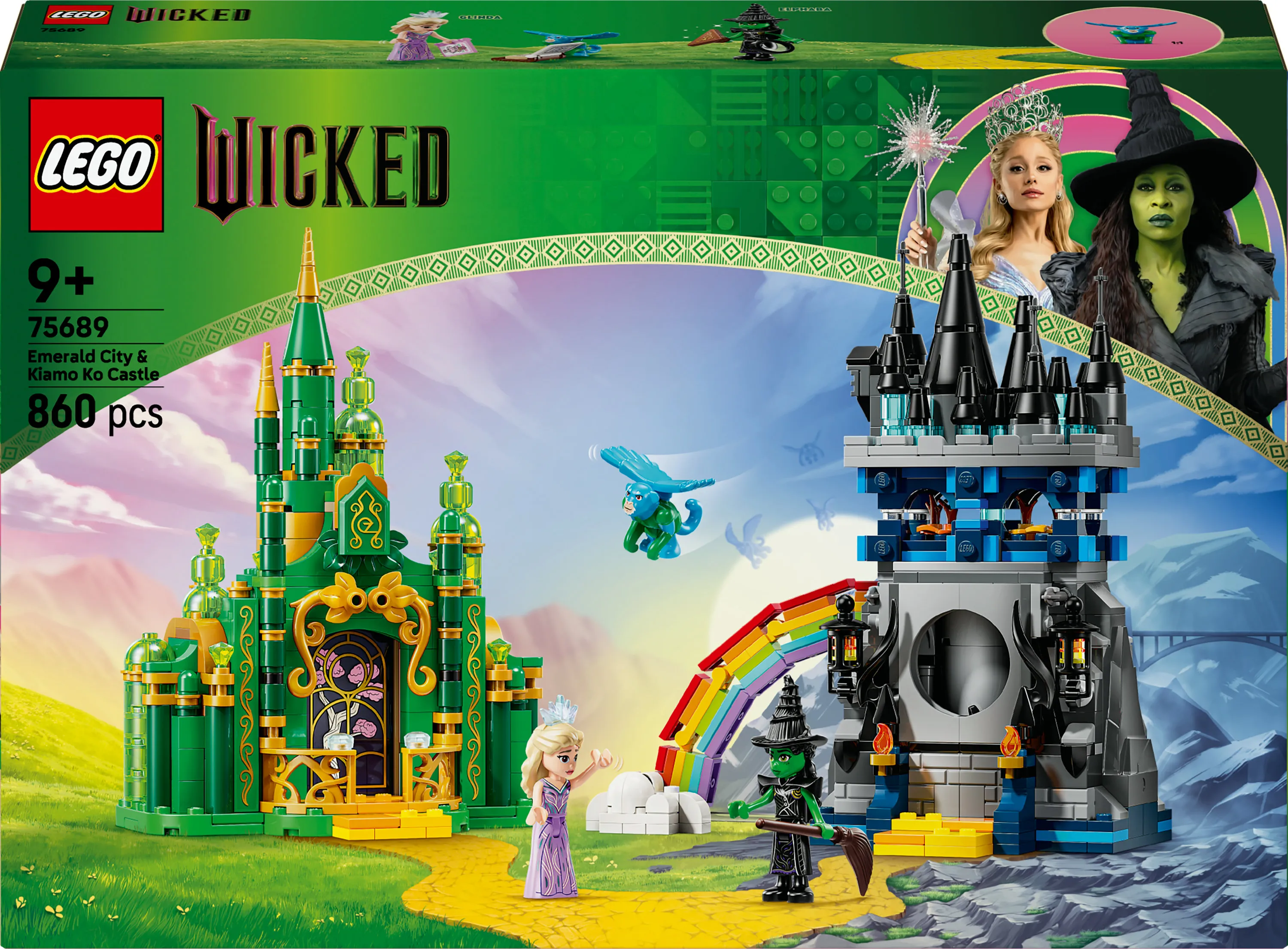 LEGO Wicked Emerald City and Kiamo Ko Castle 75689