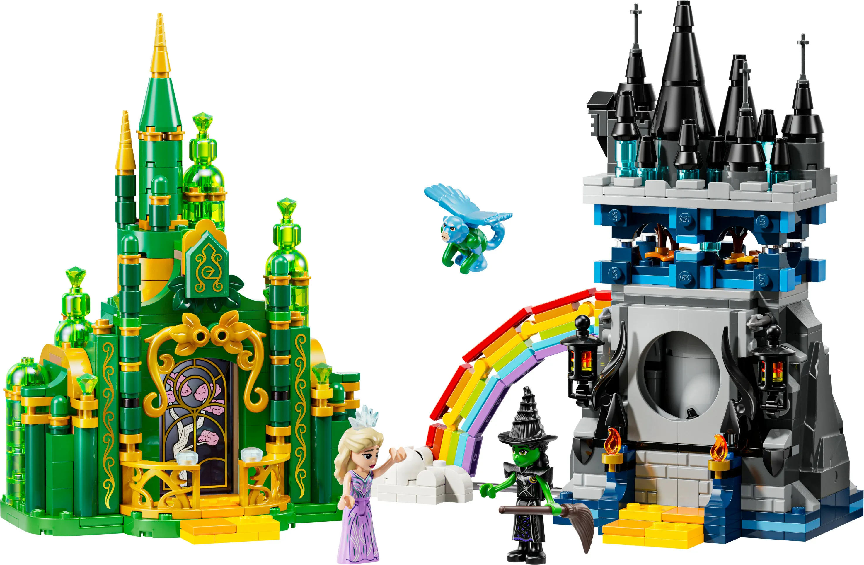LEGO Wicked Emerald City and Kiamo Ko Castle 75689