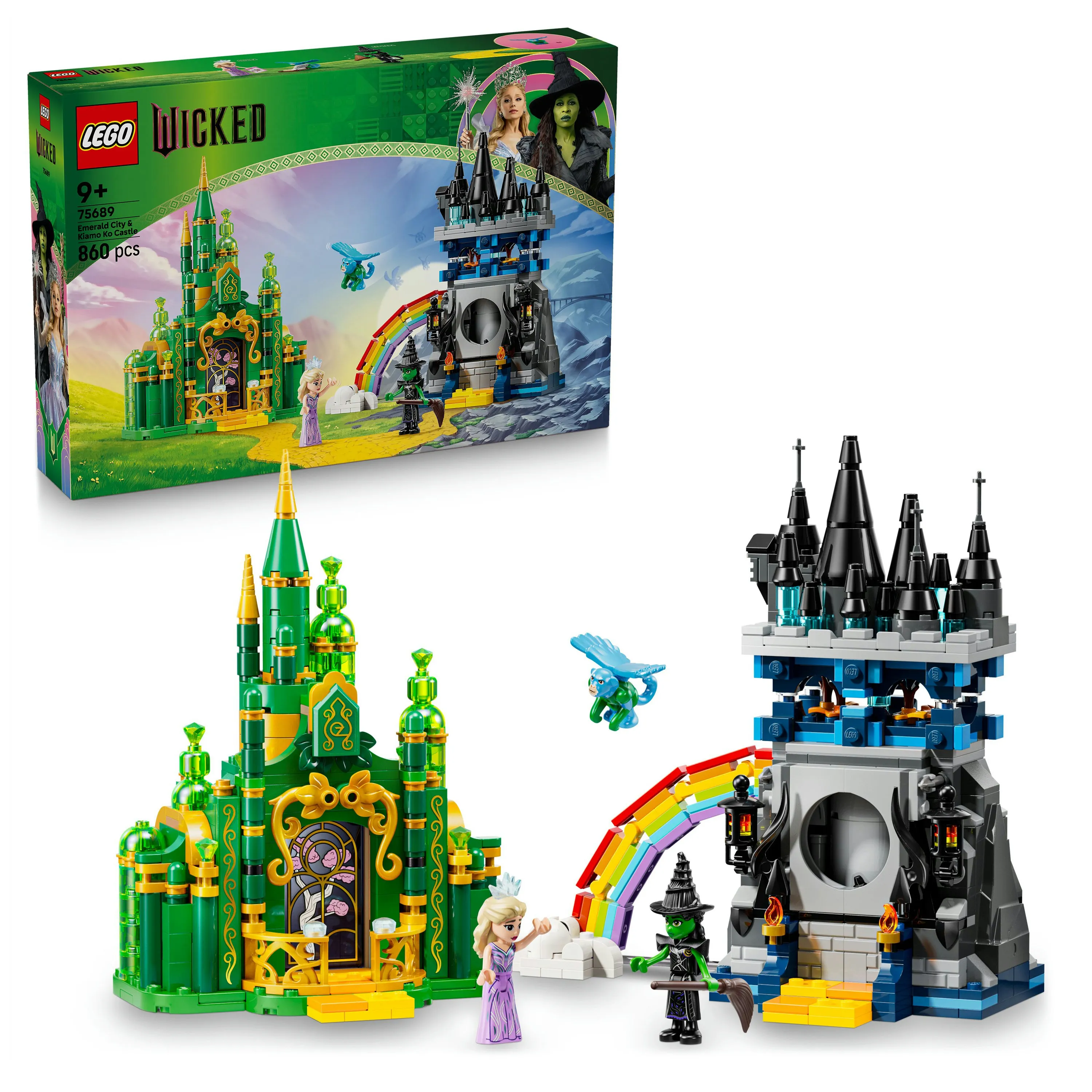 LEGO Wicked Emerald City and Kiamo Ko Castle 75689
