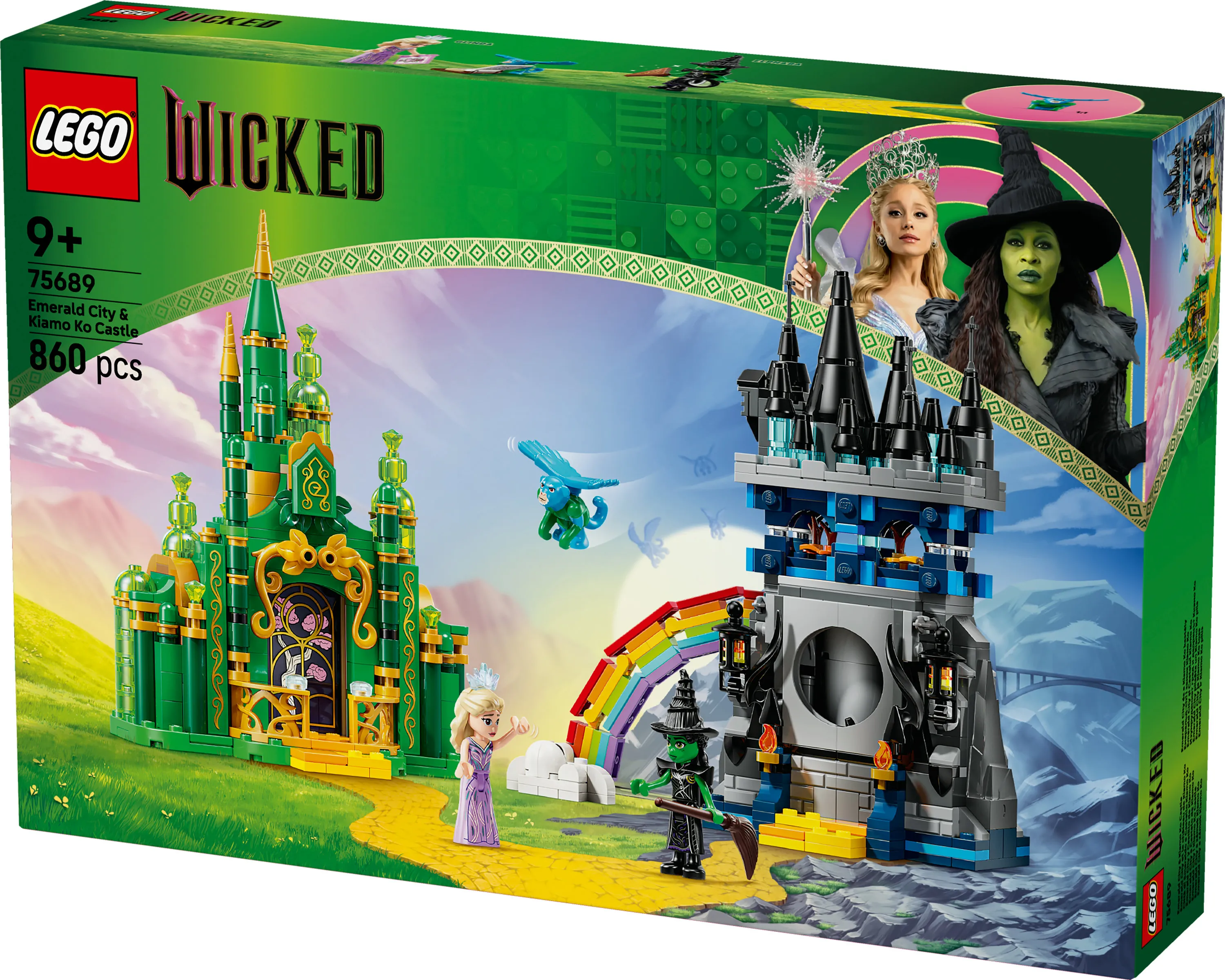 LEGO Wicked Emerald City and Kiamo Ko Castle 75689