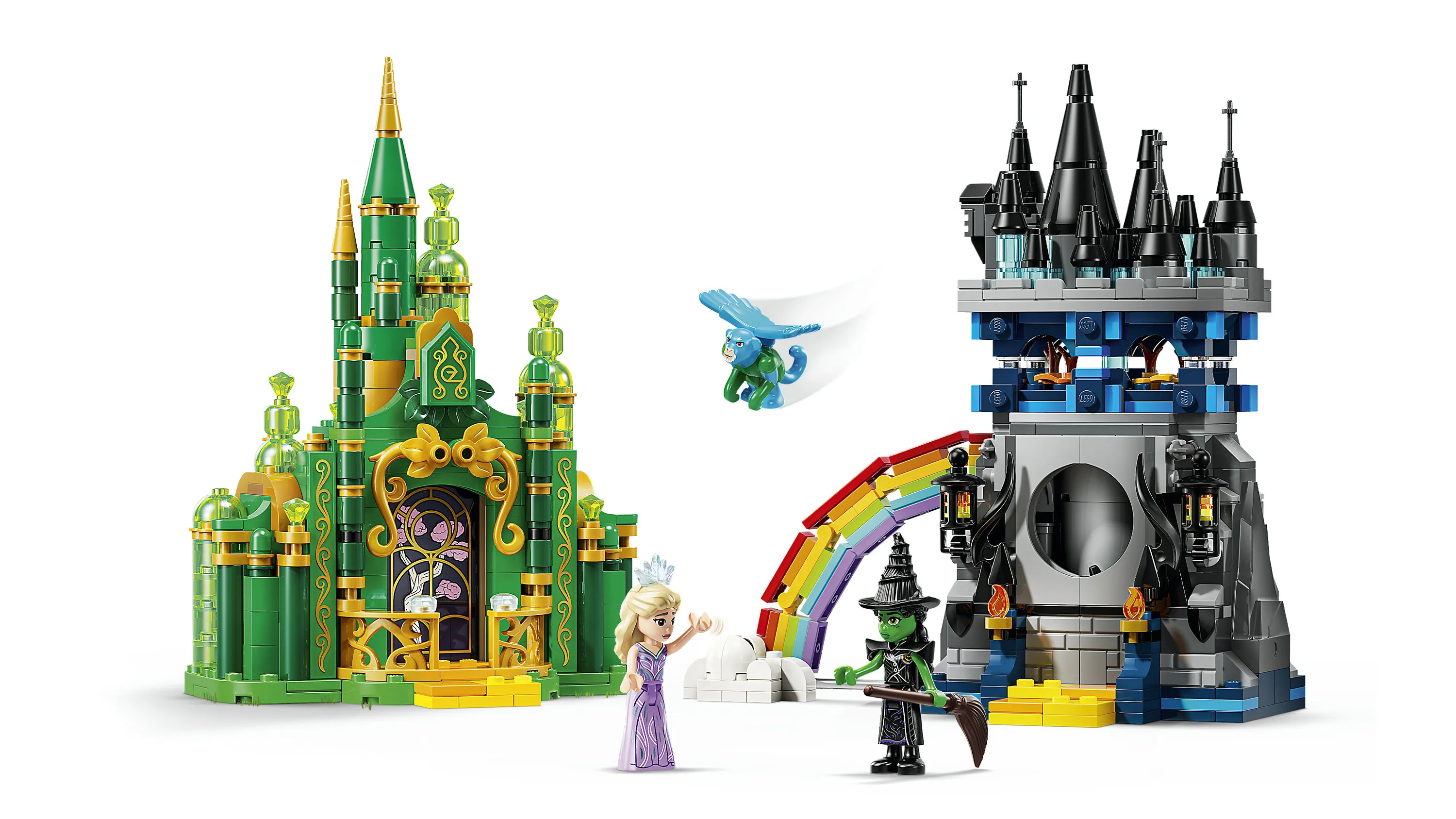 LEGO Wicked Emerald City and Kiamo Ko Castle 75689