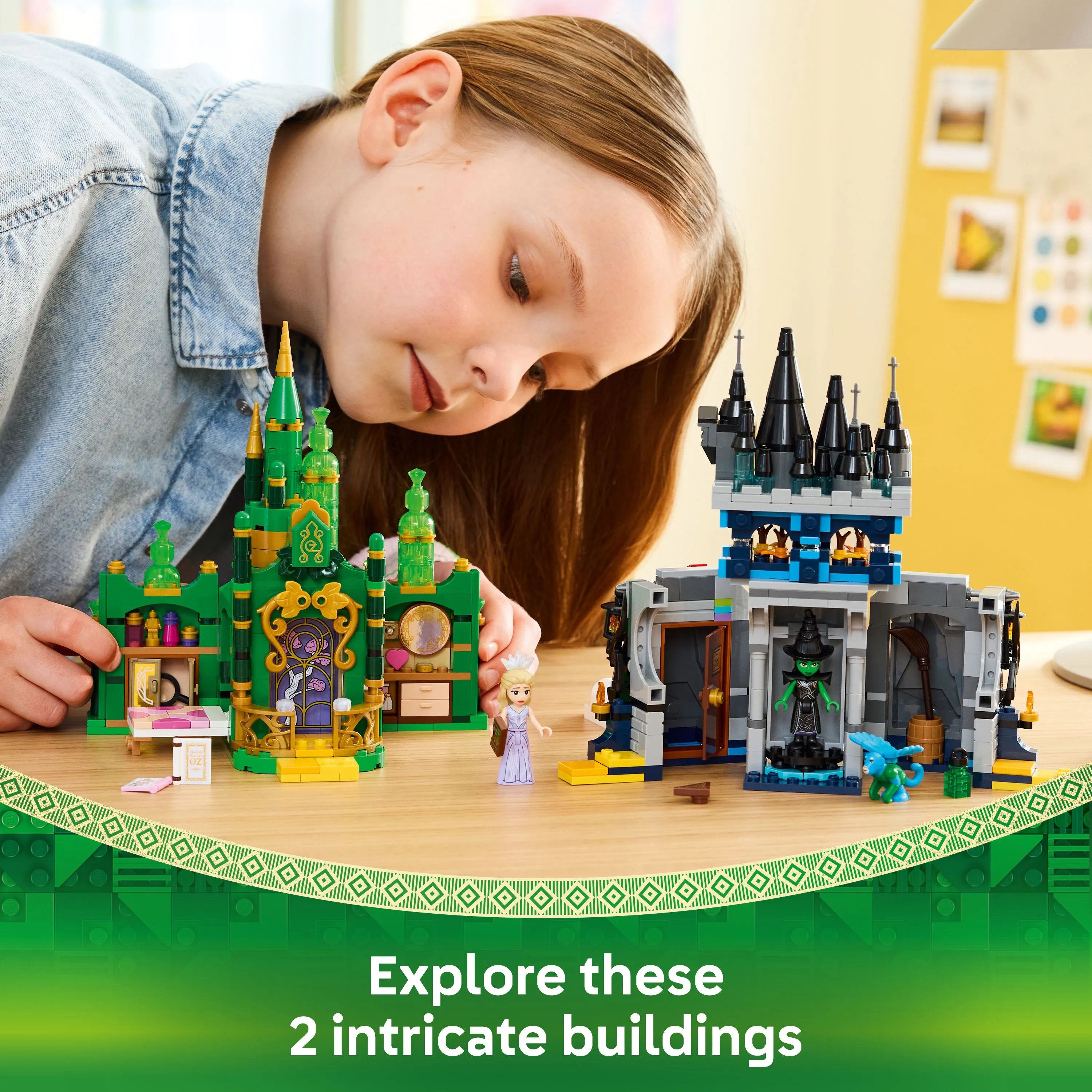 LEGO Wicked Emerald City and Kiamo Ko Castle 75689