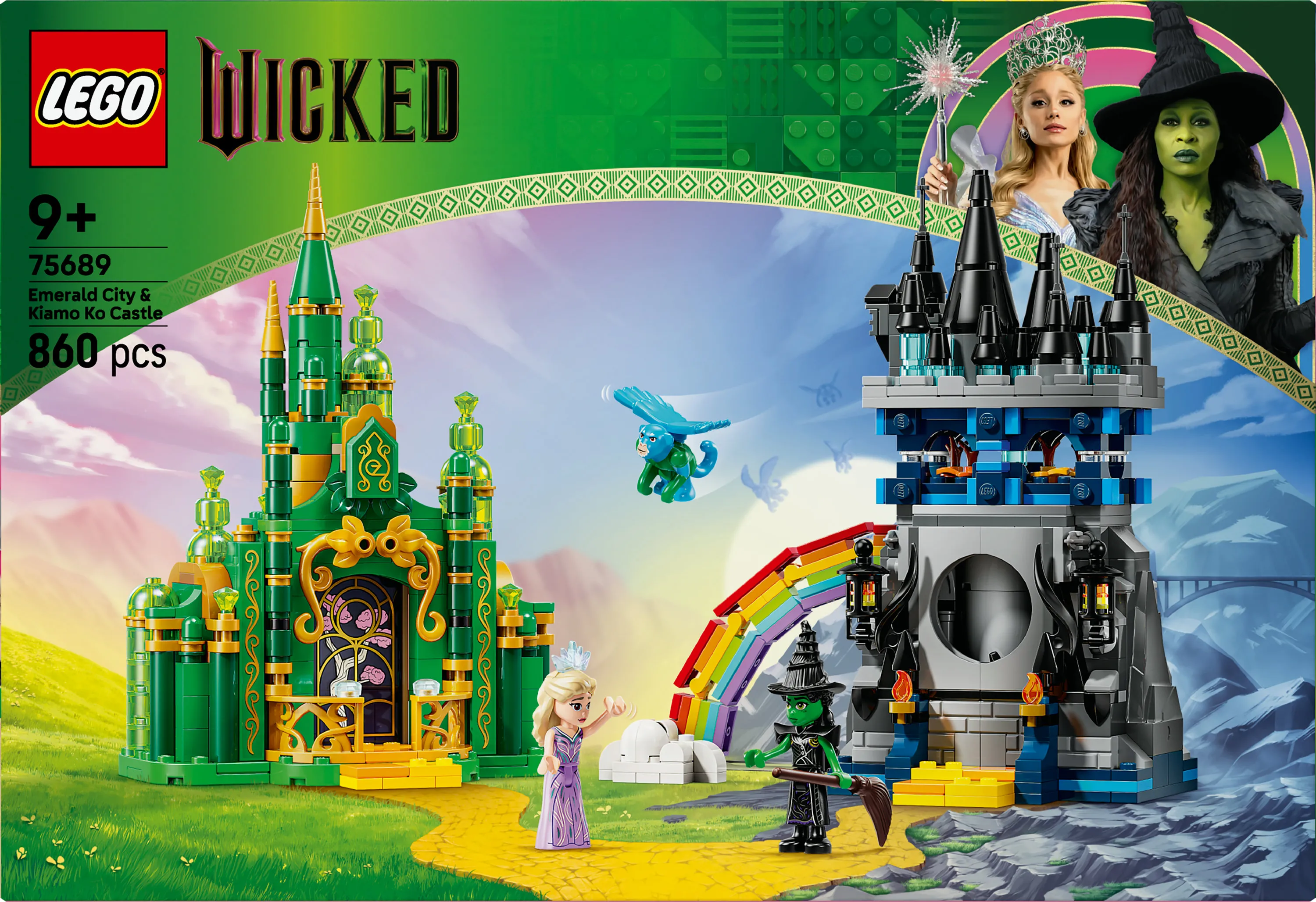 LEGO Wicked Emerald City and Kiamo Ko Castle 75689