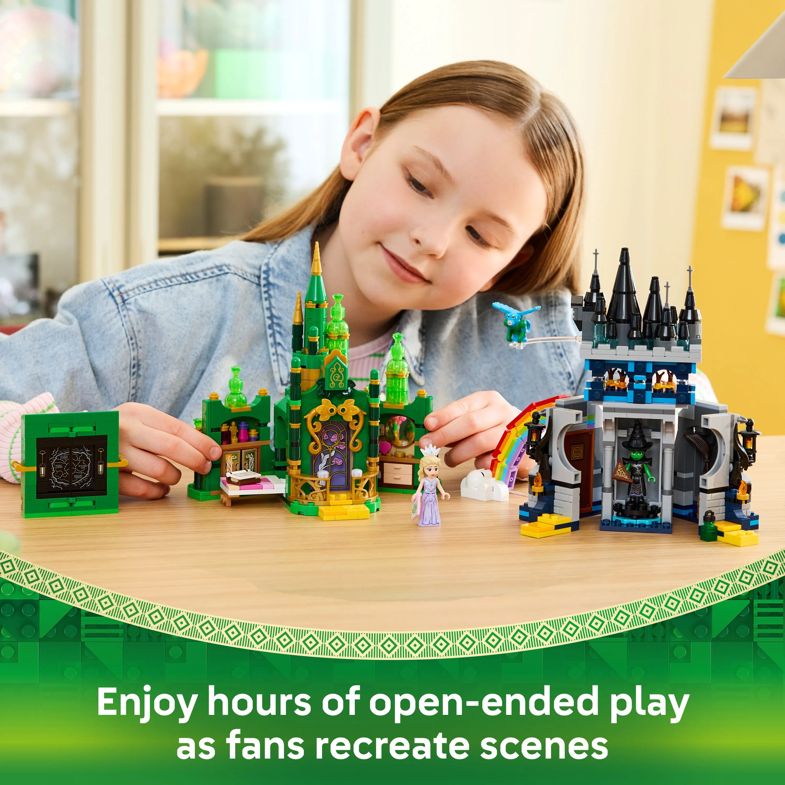 LEGO Wicked Emerald City and Kiamo Ko Castle 75689