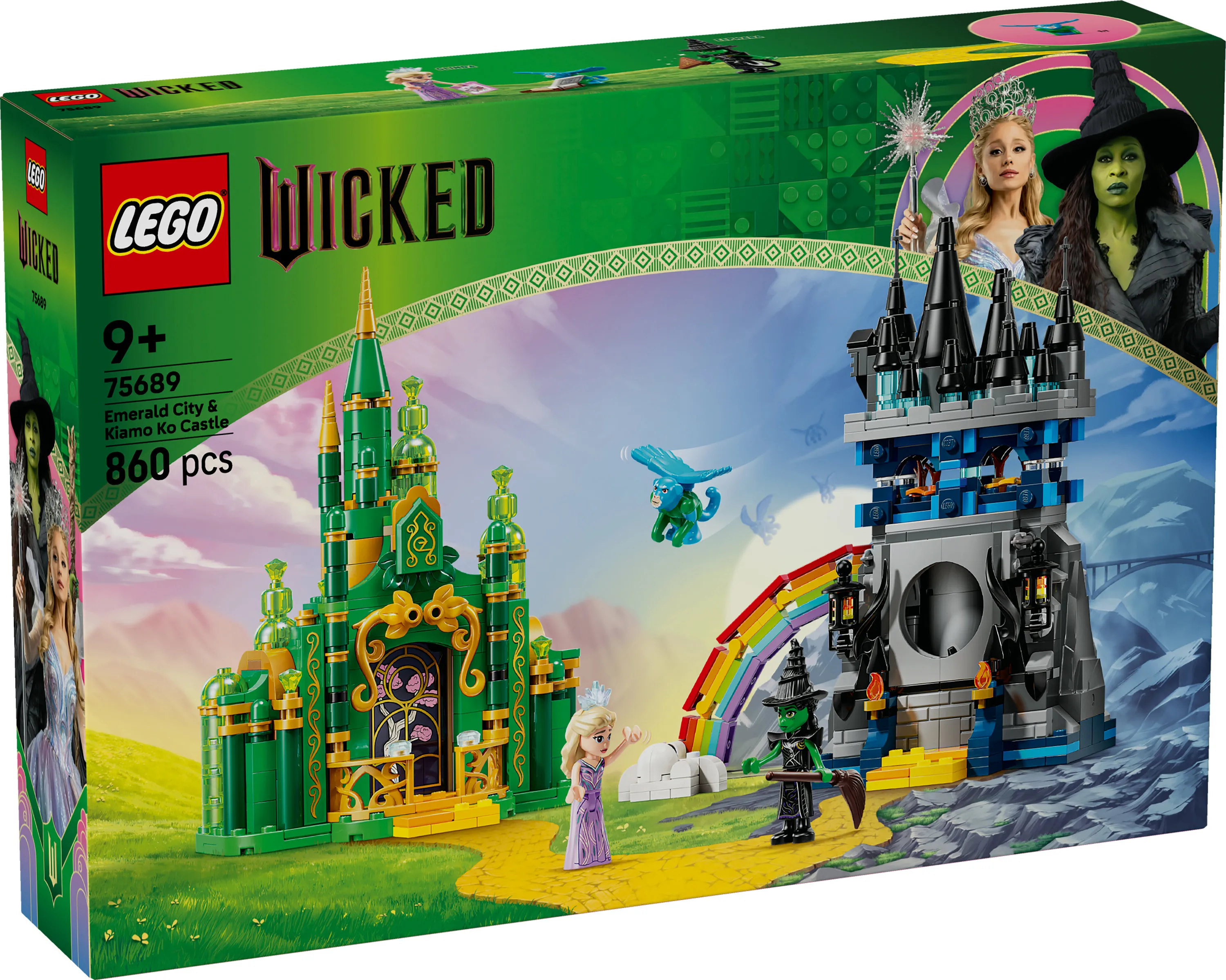 LEGO Wicked Emerald City and Kiamo Ko Castle 75689