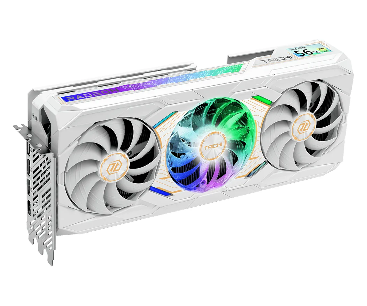 ASRock Radeon RX 9070 XT Taichi White OC 16GB Graphics Card