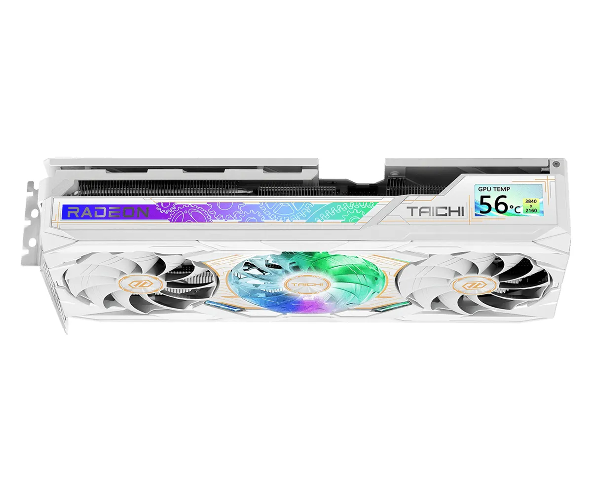 ASRock Radeon RX 9070 XT Taichi White OC 16GB Graphics Card