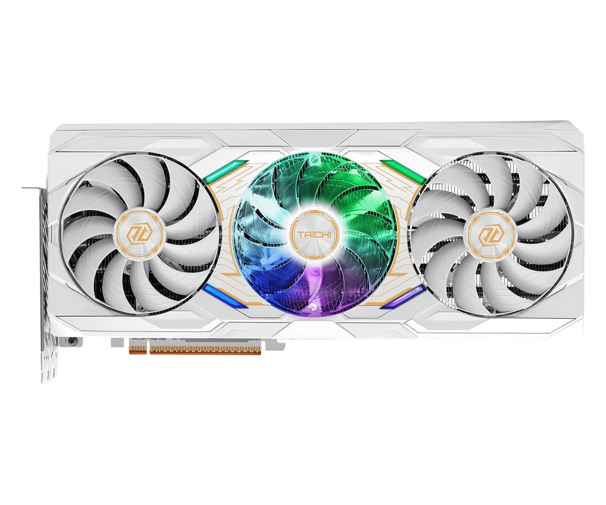 ASRock Radeon RX 9070 XT Taichi White OC 16GB Graphics Card
