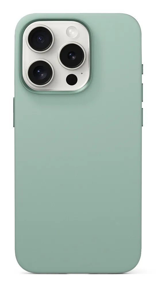 Epico Mag+ Silicone Case Pro, iPhone 16 Pro -suojakuori, Pastel Mint