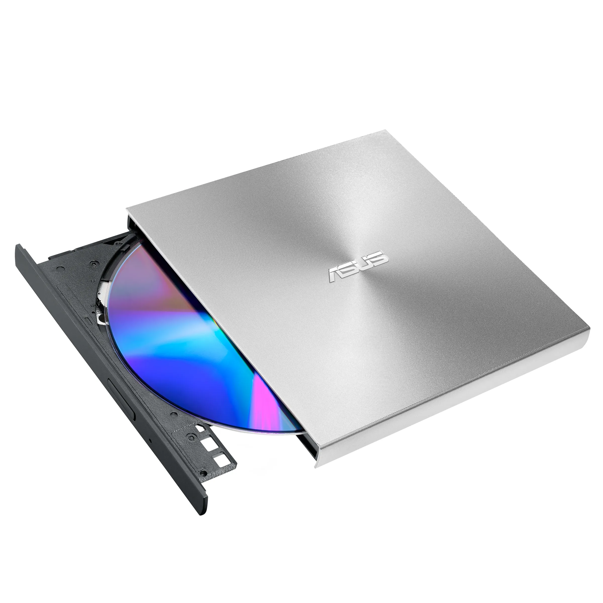 ASUS ZenDrive U8M (SDRW-08U8M-U/SIL/G/AS/P2G) External USB-C DVD Writer, Windows, Mac OS - Silver
