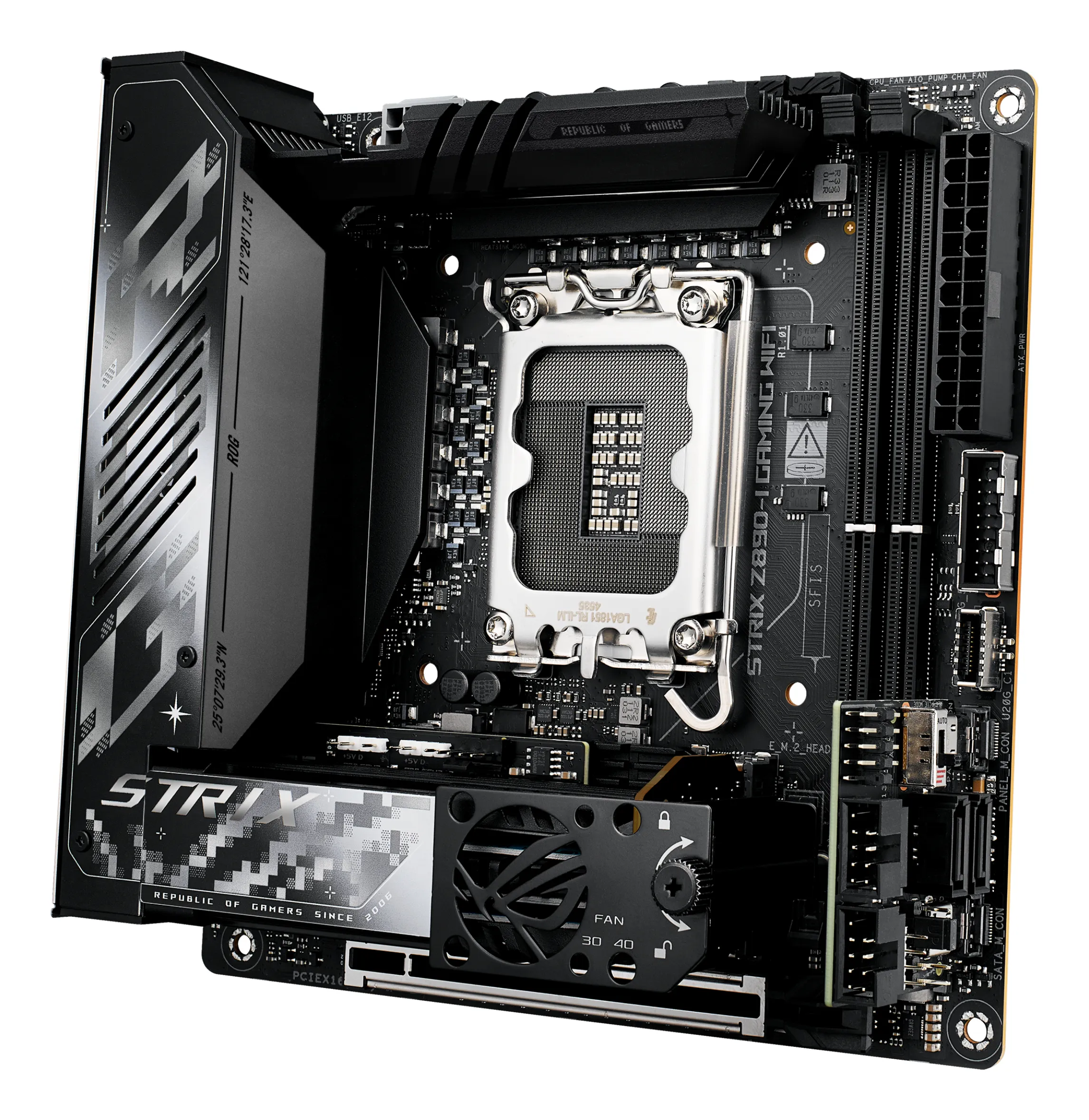 ASUS ROG STRIX Z890-I GAMING WIFI (mITX, Z890, LGA 1851, DDR5)