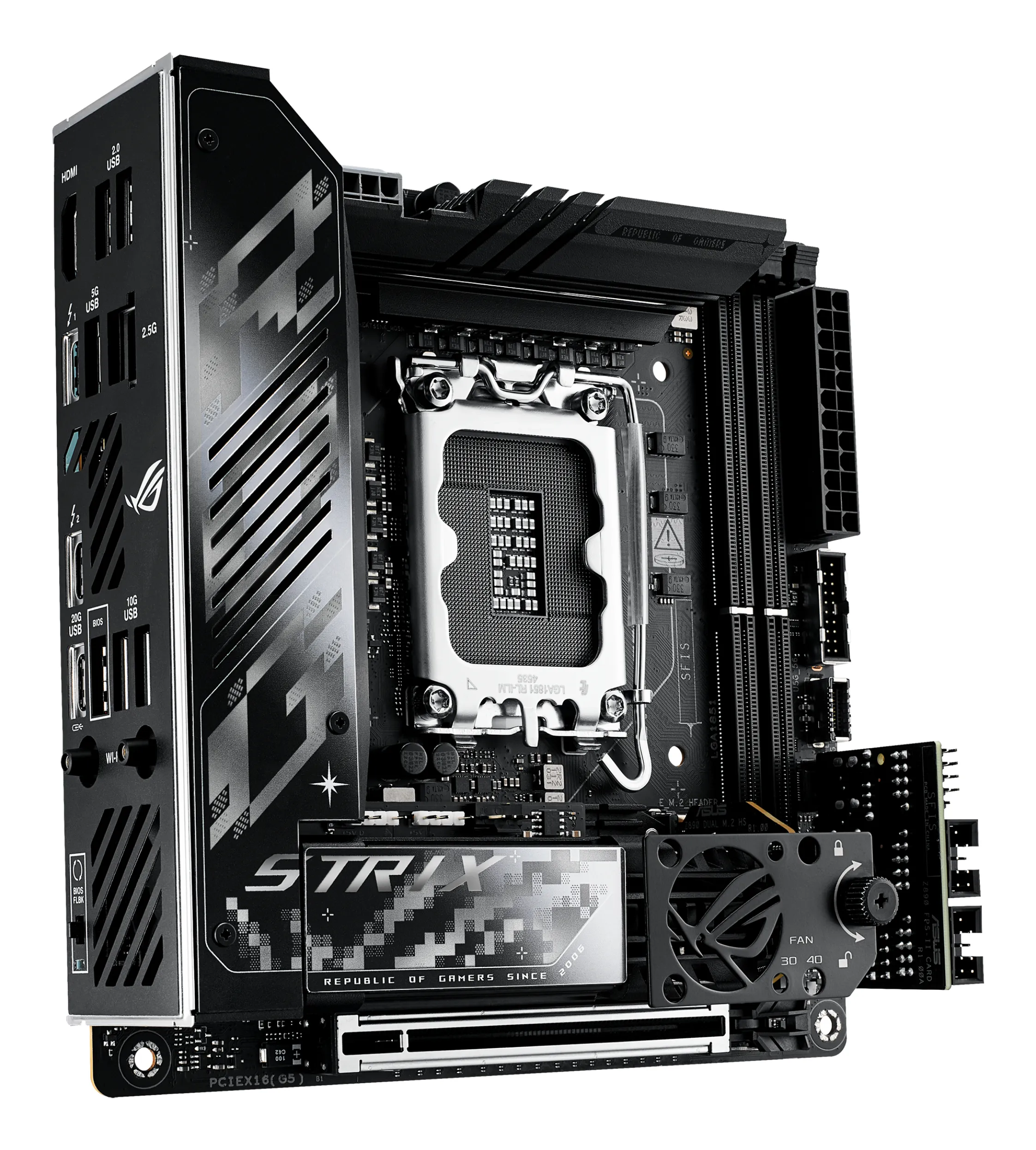 ASUS ROG STRIX Z890-I GAMING WIFI (mITX, Z890, LGA 1851, DDR5)