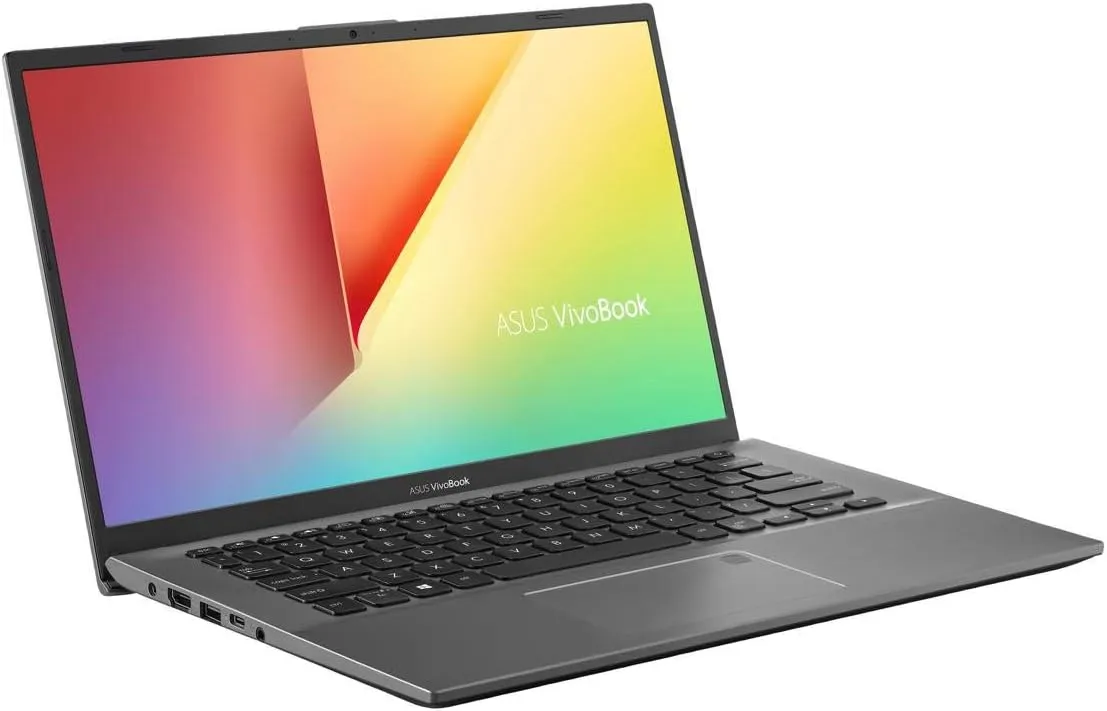 Asus VivoBook 14" R3-3250U, 8 Gt, 512 Gt, Win 10 Home -kannettava, Musta