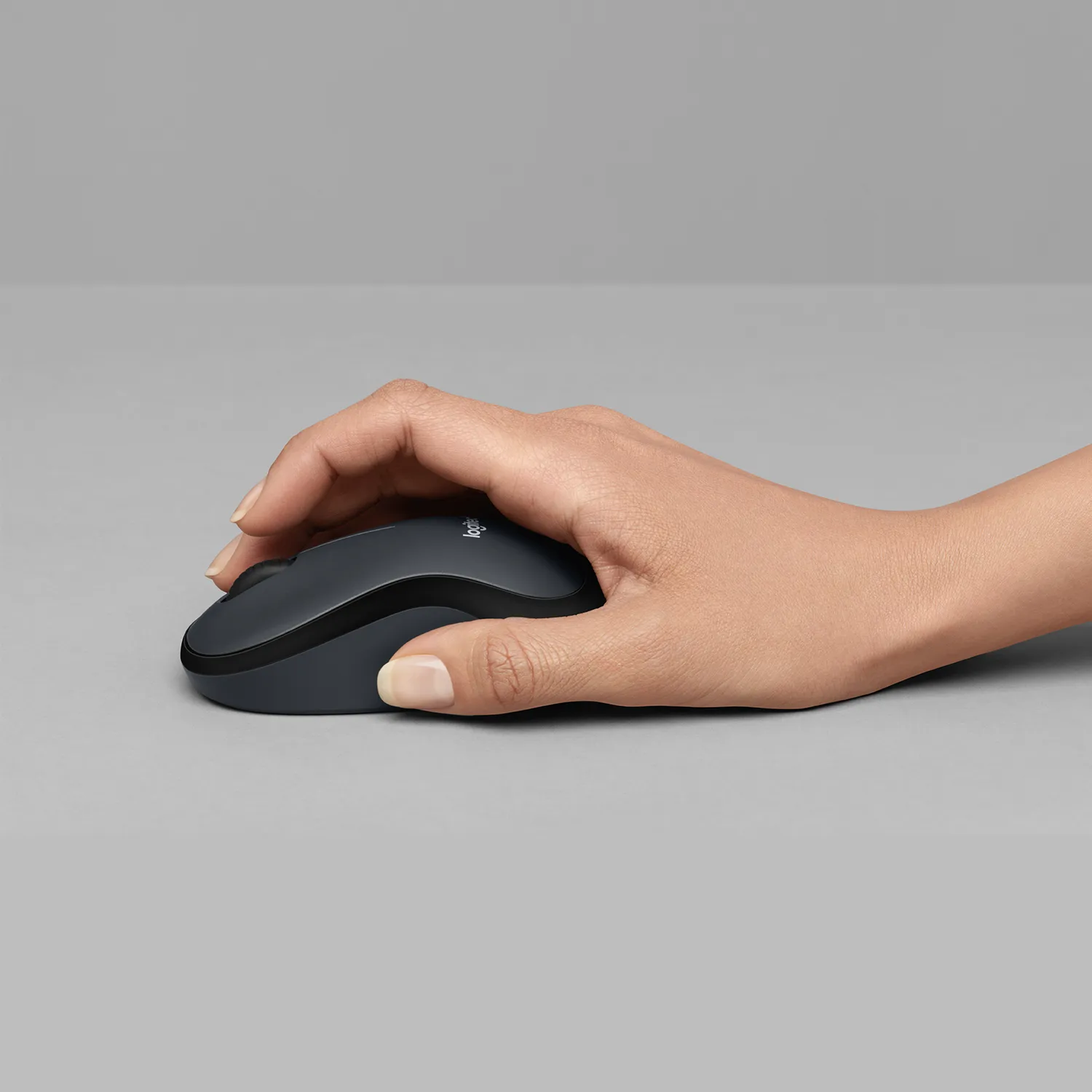 Logitech M220 Silent - wireless mouse, charcoal