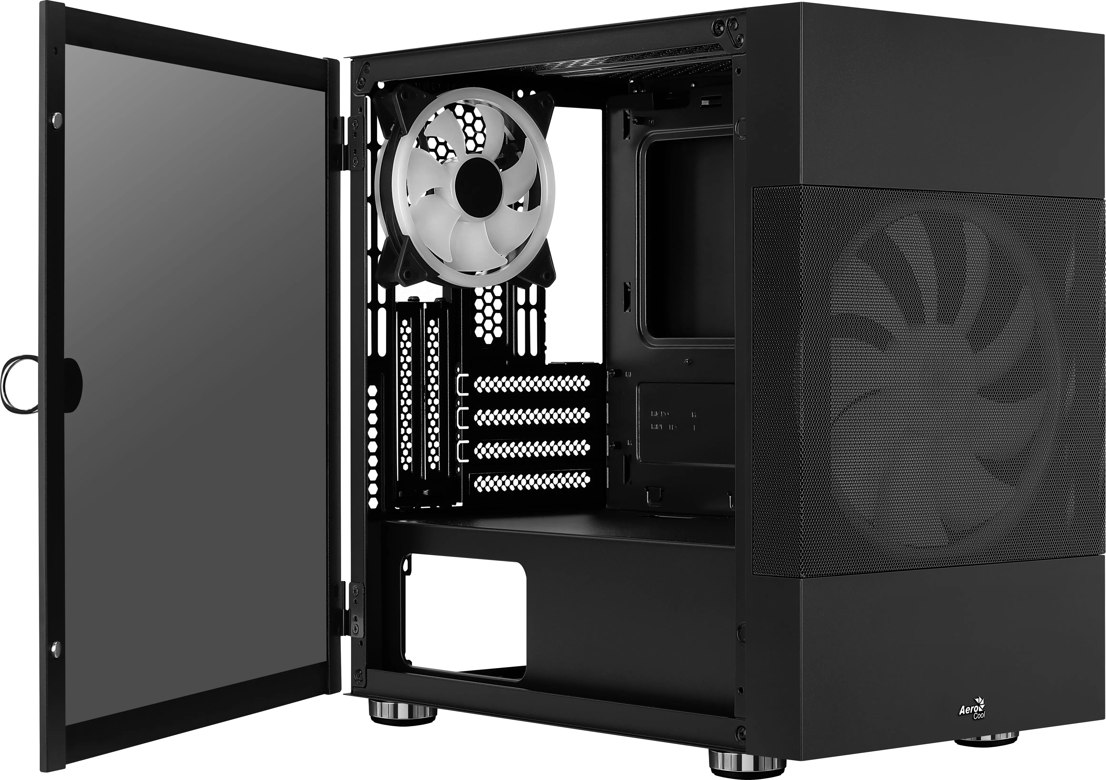 Aerocool Atomic - mini tower, Black