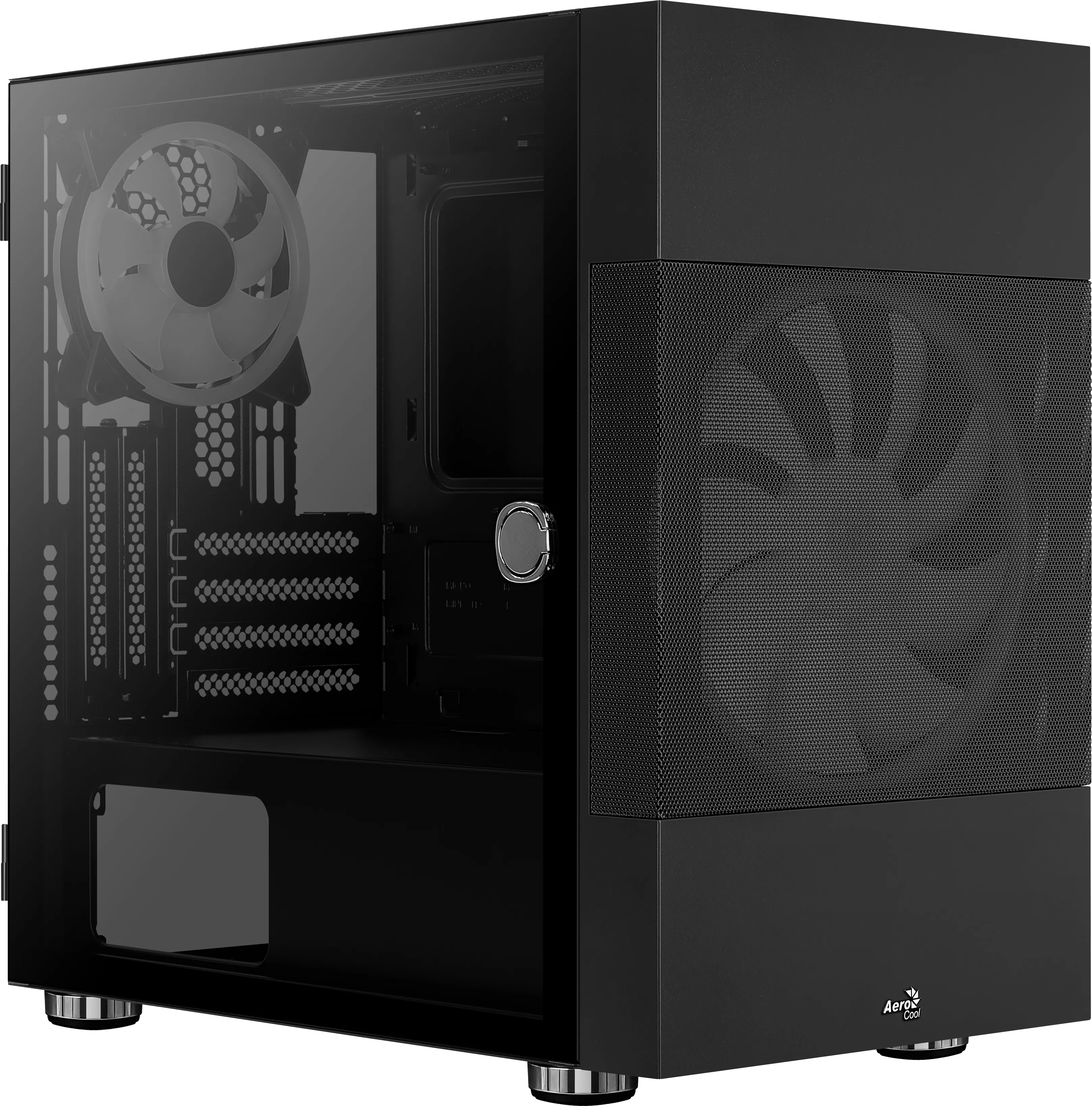 Aerocool Atomic - mini tower, Black