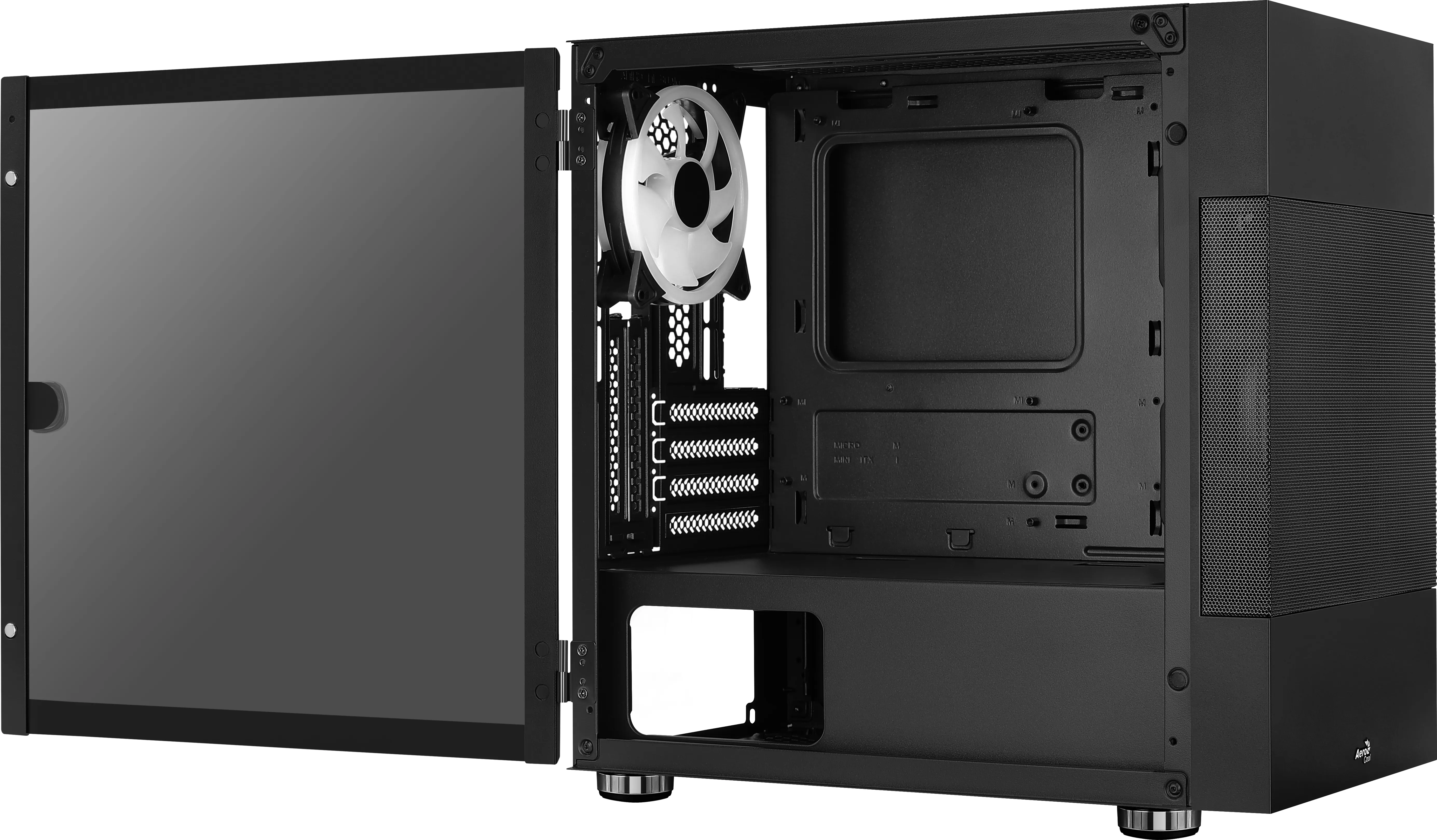 Aerocool Atomic - mini tower, Black